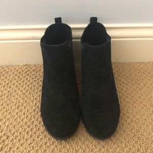 Toms girls small heeled dress shoe